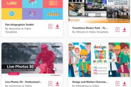 briskland, professional 3d explainer toolkit.46.Set.AE.Templates