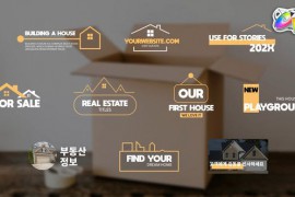 Real Estate Titles for FCPX 52038026