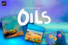 CreativeMarket – Procreate Artist Oil Brushes 5967760