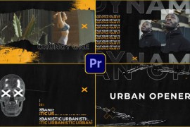 Dynamic Urban City Grunge Opener 44732747