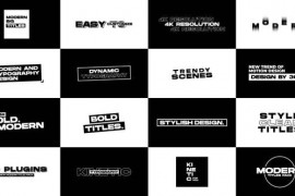 Modern Titles 2.0 | After Effects 42711876