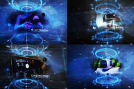Hi-Tech Slideshow Intro 44201768
