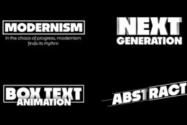 Animated Titles | After Effects 52131232