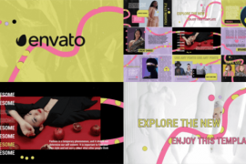 Colorful Stylish Slides for DaVinci Resolve 51099158