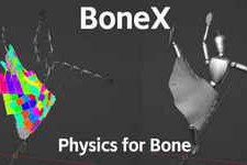 Bonex – Bone Physics Animation Driven By Physx v1.2.6 for Blender