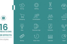 Business Icon Set Line pack - MORGRT 44759339