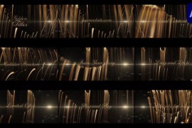 Gold Titles for After Effects 52680914