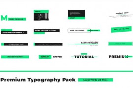 Premium Typography Pack 23332394