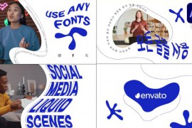 Social Media Liquid Scenes for After Effects 52155792