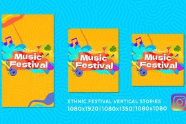 Ethnic Music Festival Event Stories Reels 51000206