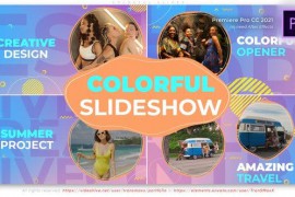 Colorful Slides 45079543