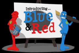 Paint Promo Featuring Blue & Red 5112350