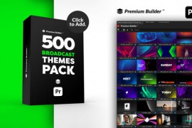 Broadcast Themes Pack for Premiere Pro 47762661