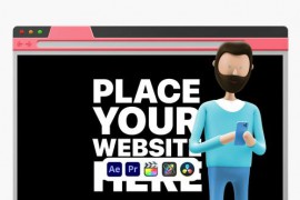 Explainer Man Website Presentation 50639780