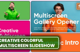 Creative Colorful Multiscreen Slideshow 51338139