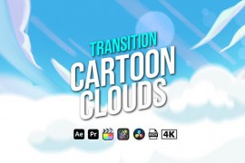 Transition Cartoon Clouds 45590517