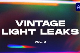 Vintage Light Leaks Transitions VOL. 3 | After Effects 48988419