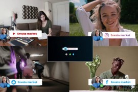 Cool Social media lower Thirds - morgt 46603399