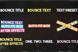 Free Download:Bounce Text Presets 58929847