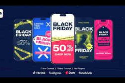 Free Download:Vertical Black Friday Stories & Reels 60780058