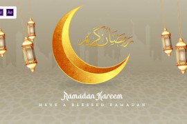 Happy Ramadan Kareem - Greeting - Opener - Intro V.05 | MOGRT 44803250