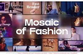 Clean Mosaic Fashion Promo 50833878