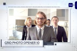Grid Photo Opener - Corporate Slideshow 