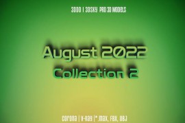 3DSky Pro 3D-Models Collection 2 August 2022