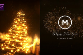 Christmas & New Year Logo Reveal 49926925