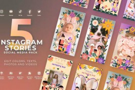 Mothers Day Instagram Stories MOGRT Premiere Pro 52122236