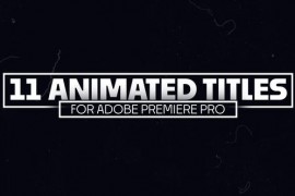 11 Animated Titles for Premiere Pro 51639135