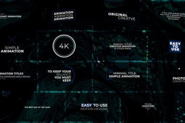 Minimal Titles Animation | FCPX 43865381