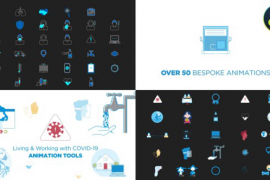 Living And Working with Virus Animated Graphics for DaVinci Resolve 52094679