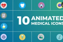 Animated Medical Icons for DaVinci Resolve 45981000