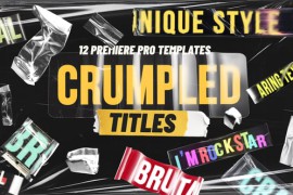 Crumpled Text Titles 56257884