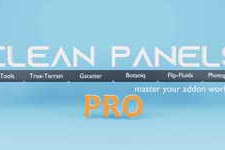 Free Download:Clean Panels Pro v7.0.15 for Blender