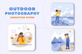 Premiere Pro Outdoor Photography Animation Scene 44141965