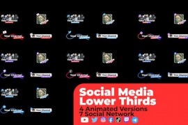 Social Media Lower Thirds v2 33699873