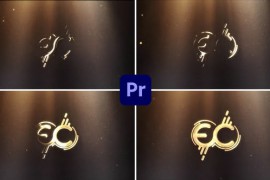 Luxury Gold Silver Text Logo Reveal 45167689