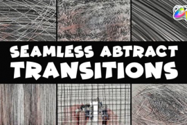 Seamless Abstract Scribble Transitions | FCPX 48843462