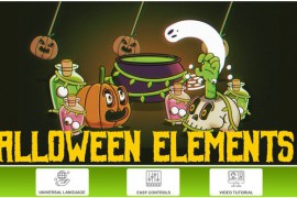 Halloween Elements 2 47211616