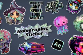 Holographic Sticker 45794505