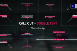 Double Text Call - Outs | MOGRTs 42367255