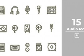 Audio Icon After Effect 46306145