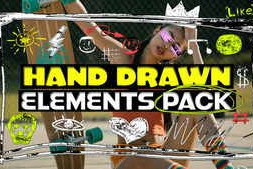 Free Download:Hand Drawn Elements Pack 63401638