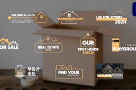 Real Estate Titles for Premiere Pro 52020471