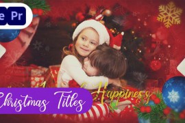 Christmas Intro || Christmas Memories Titles || MOGRT 42355510