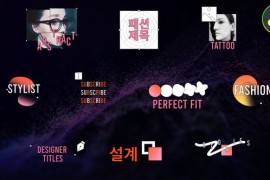 Abstract Designer Titles for DaVinci Resolve 50711532
