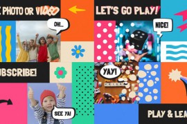 Kids Slideshow || Premiere Pro MOGRT 34612919