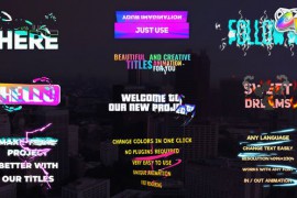 Creative Gradient Titles | FCPX 26643171